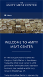 Mobile Screenshot of amitymeatcenter.com